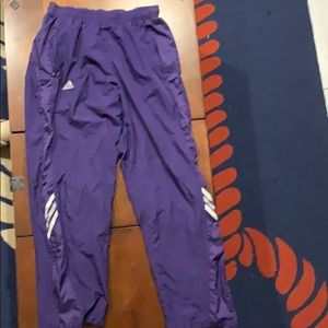 Adidas purple joggers